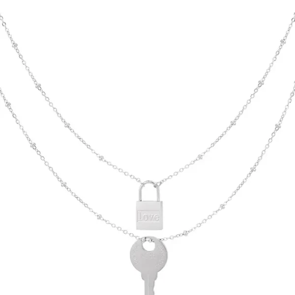 Ketting sleutel en slot
