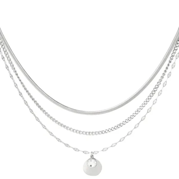 Ketting drie laags met steen