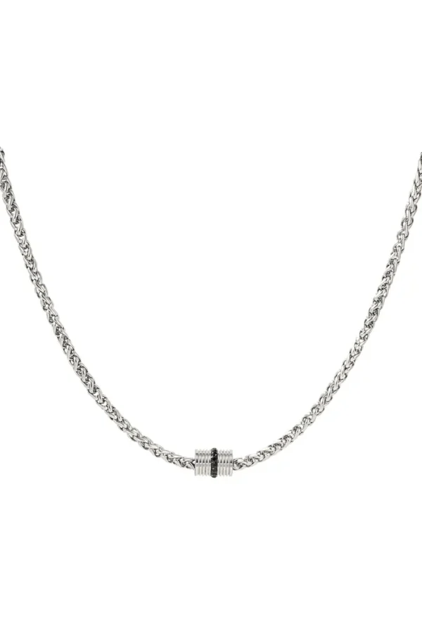 Heren ketting gedraaid met bedel