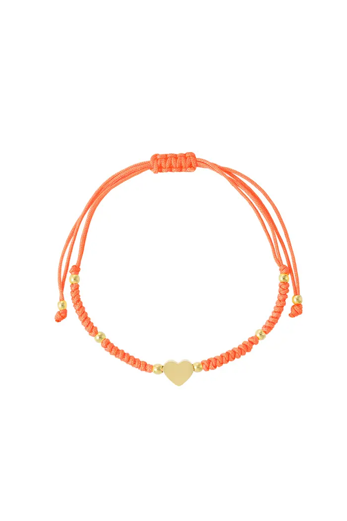 Armband met hartje