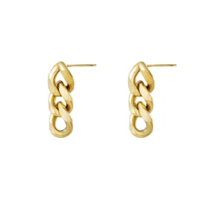 Oorbellen chain