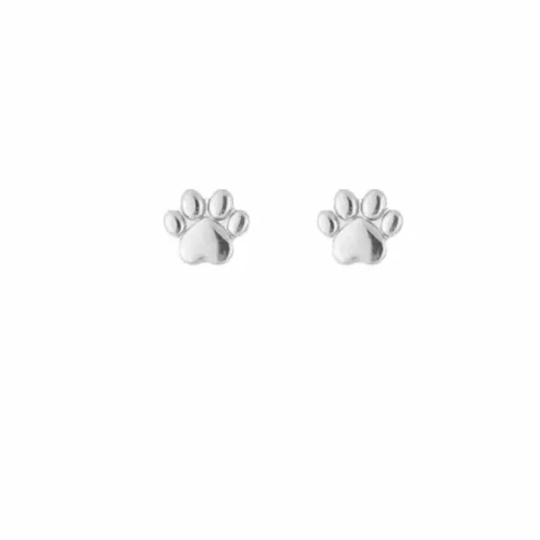 Oorbellen paw studs