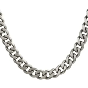 Heren ketting grove schakel