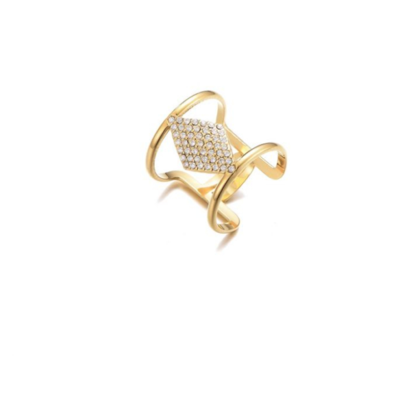 Ring met ruitje