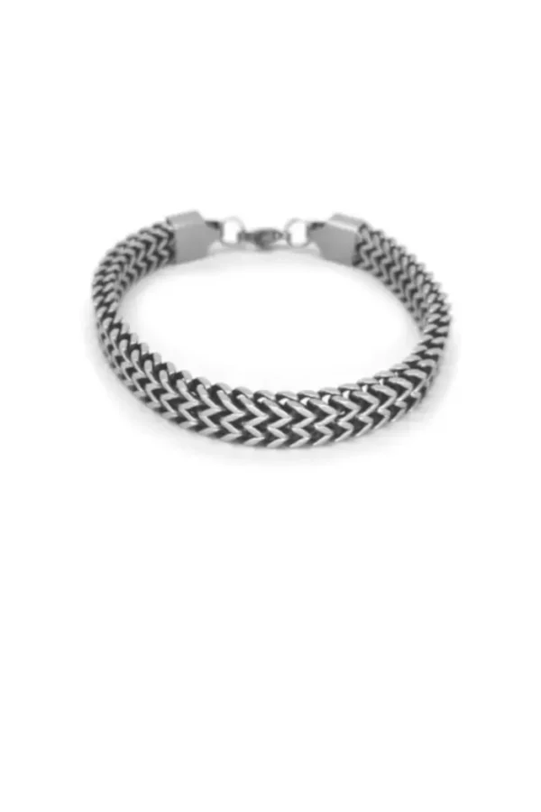 Dubbele schakel armband
