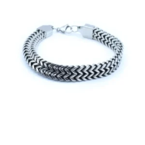 Dubbele schakel armband