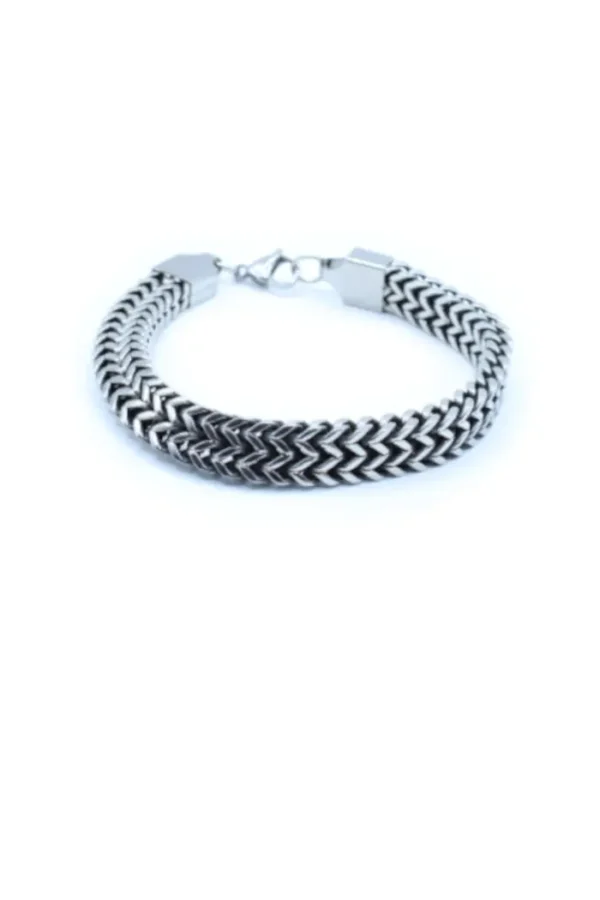Dubbele schakel armband