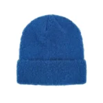 Basis beanie, Beanie, Polyester, spandex, Kobalt