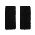 Handschoenen met duimgat, Polyester, spandex, zwart