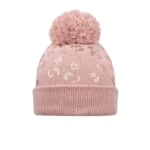 Beanie tijger print, Beanie, acryl, roze, voor kinderen