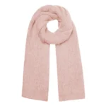 Sjaal gebreid effenSjaal, Sjaal, acryl, roze
