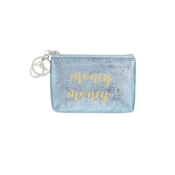 Portemonee money blauw