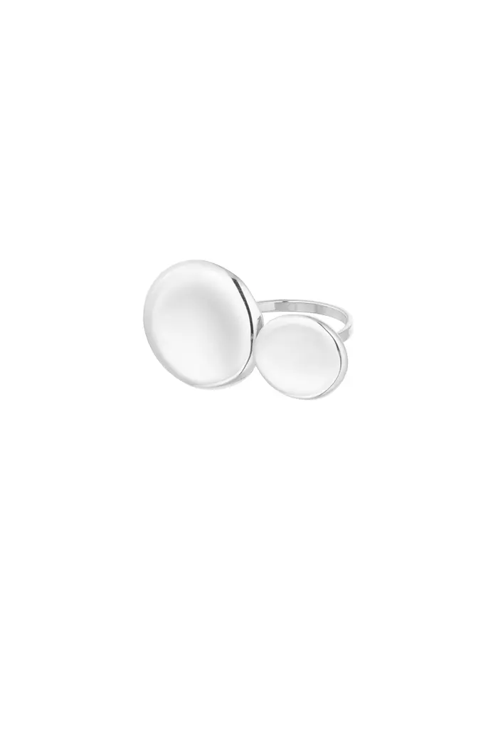 Ring cirkels groot