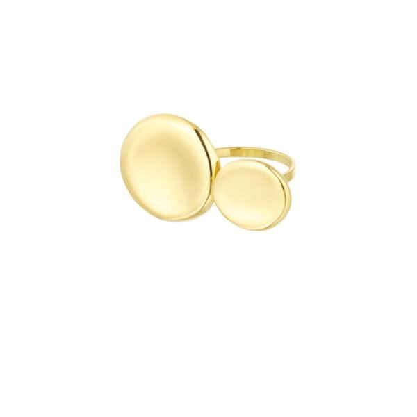 Ring cirkels groot