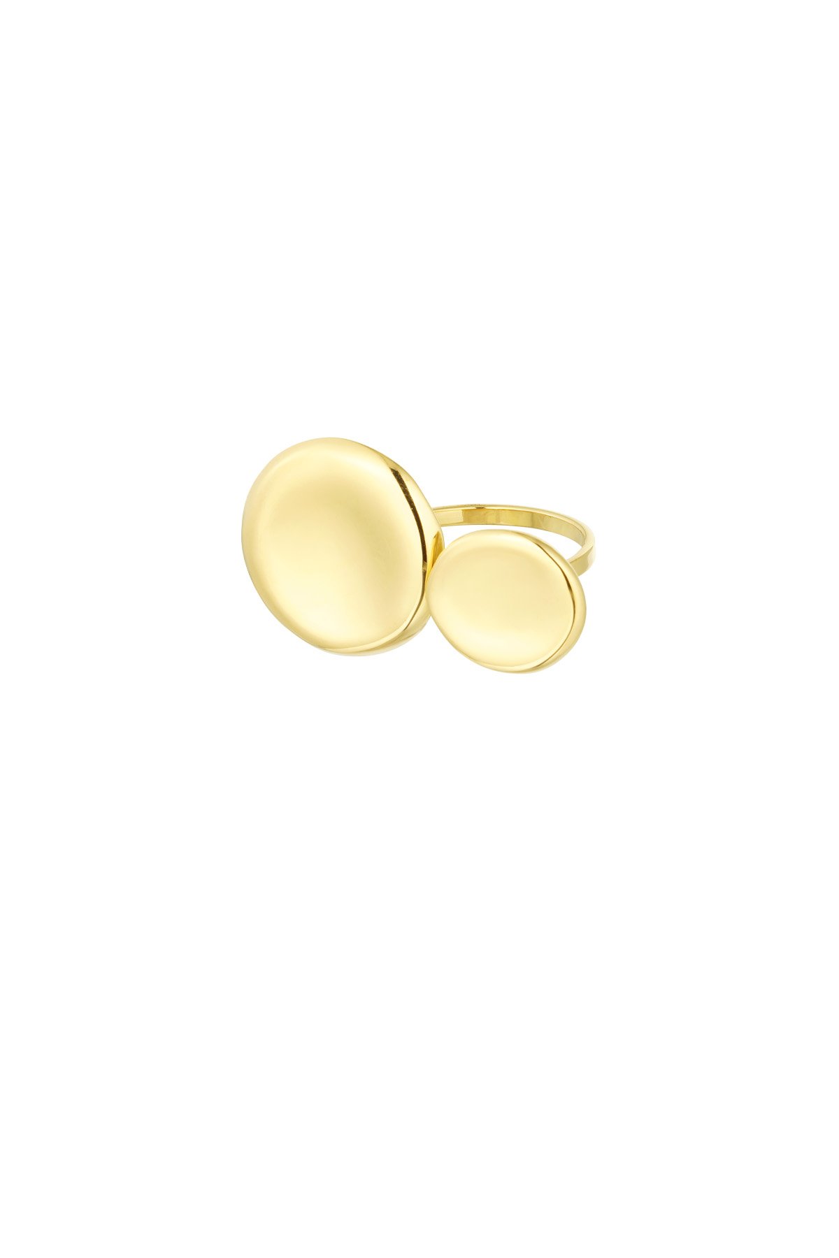 Ring cirkels groot