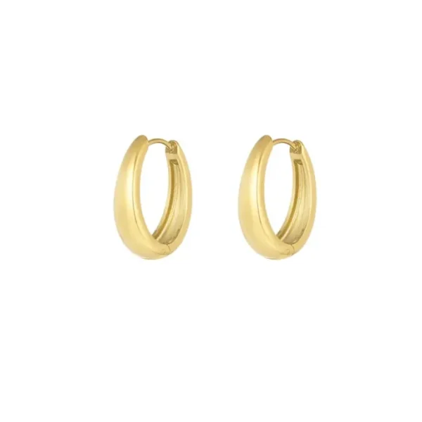 Classy hoop oorbellen