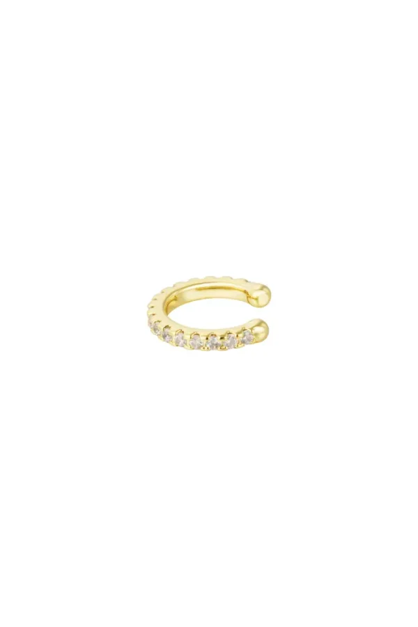 Earcuff shimmer, Earcuff, koper, zirkonium, goud