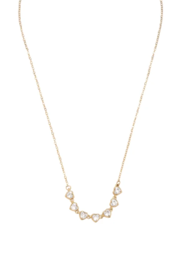 Diamanten harten dunne ketting, Ketting, stainless steel, zirkonium, zilver