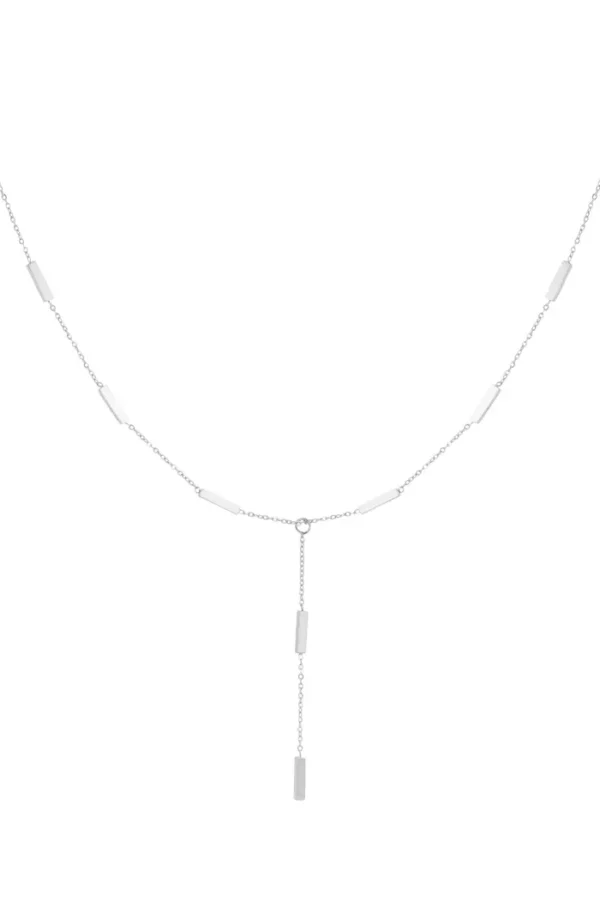 Timeless elegance ketting, Ketting, dames, stainless steel, 40+5 cm, zilver kleurig