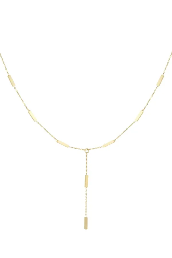 Timeless elegance ketting, Ketting, dames, stainless steel, 40+5 cm, goud kleurig