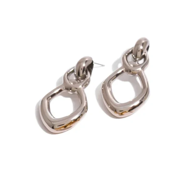 Vergulde dames oorbellen