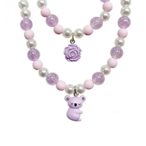 Elastieken ketting en armband kaola