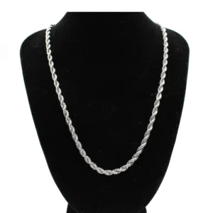 Twisted koord ketting 4mm