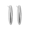 Oorbellen long shimmer, oorbellen, stainless steel, zilver kleurig,