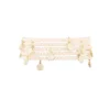 Armband met munt bedels, Armband, kristal, koper, 18 cm, beige kleur,