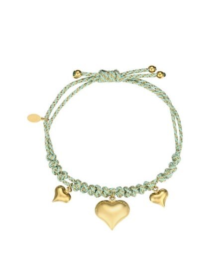 Heartfelt rope armband