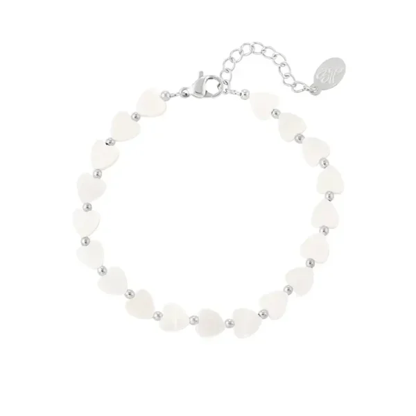 Armband hearts shell