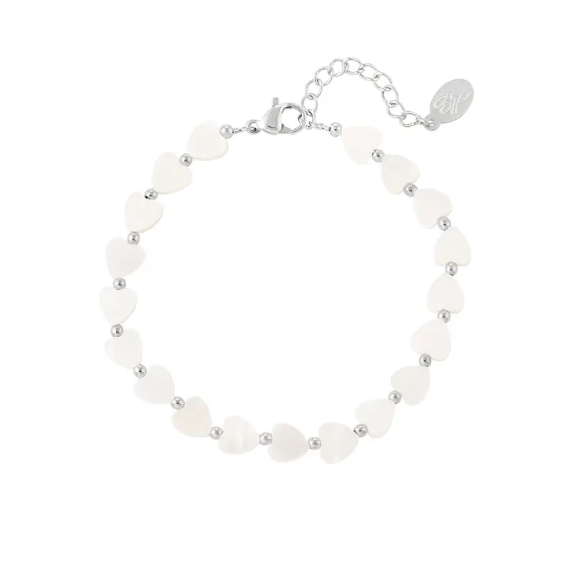 Armband hearts shell