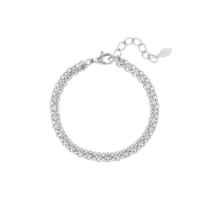 Armband brede schakels