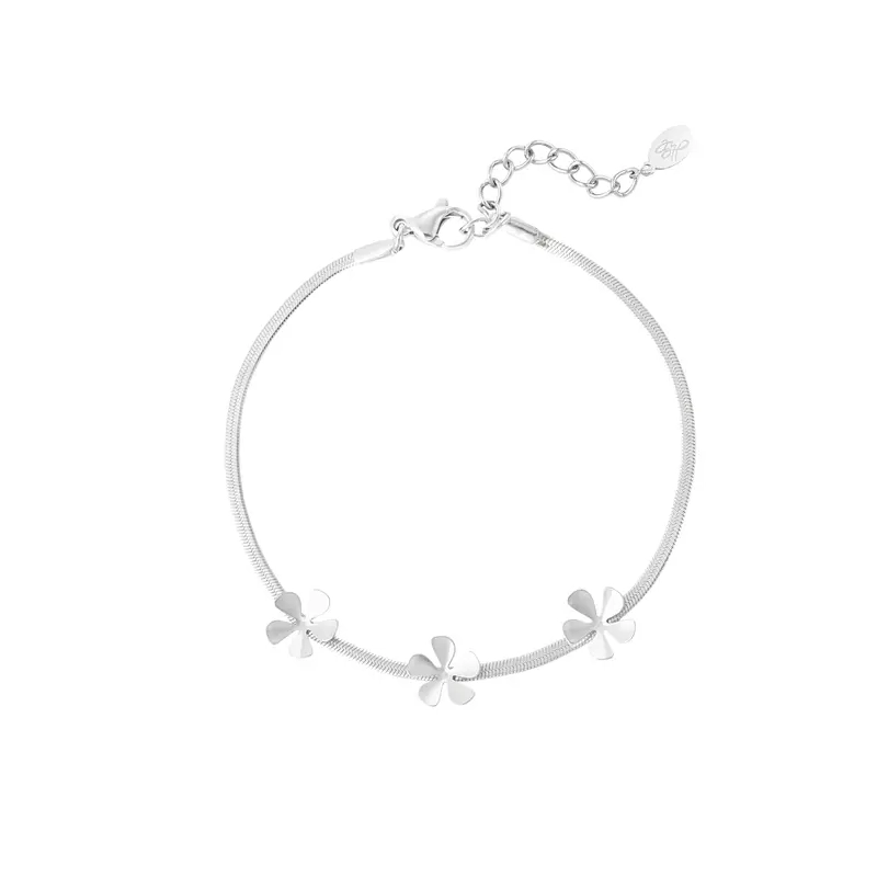 Armband 3 basic bloempjes