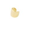 Earcuff casual, earcuff, koper, 1 cm breed, goud kleurig,