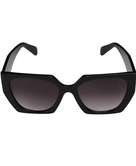 Trendy hoekige zonnebril