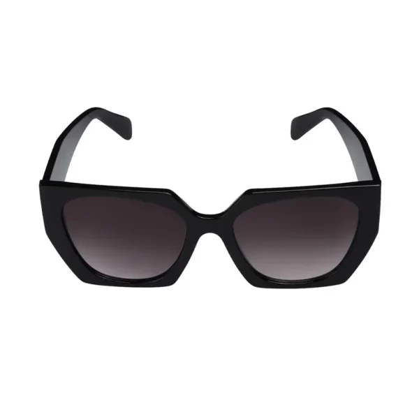 Trendy hoekige zonnebril