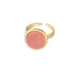 Ring ronde steen