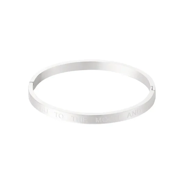 Slavenarmband love you to the moon and back