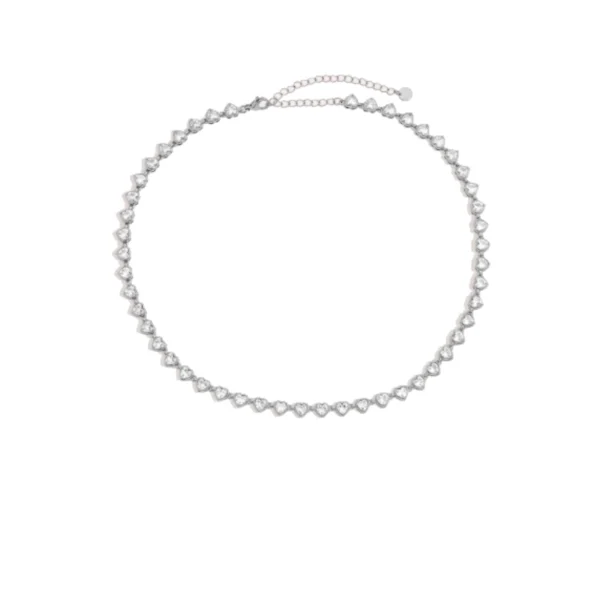 Diamanten harten halsketting