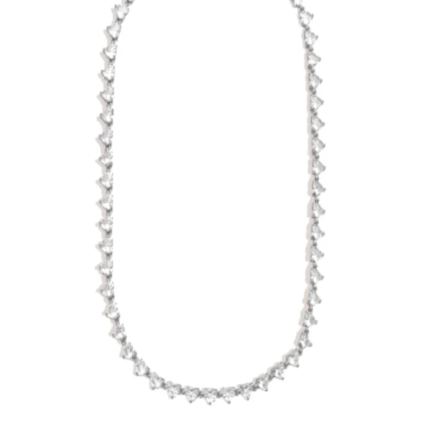 Diamanten harten ketting