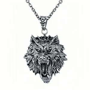 Wolvenkop ketting