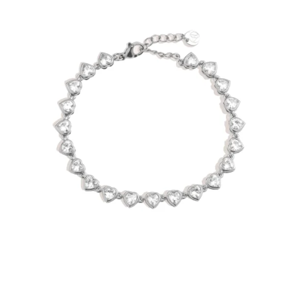 Diamand hearts armband