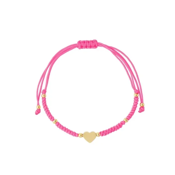 Armband met hartje