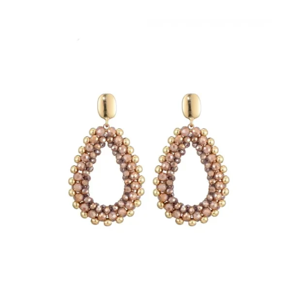 Oorstekers kralen druppel