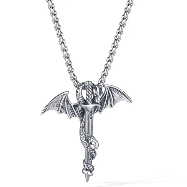 Draken zwaard ketting