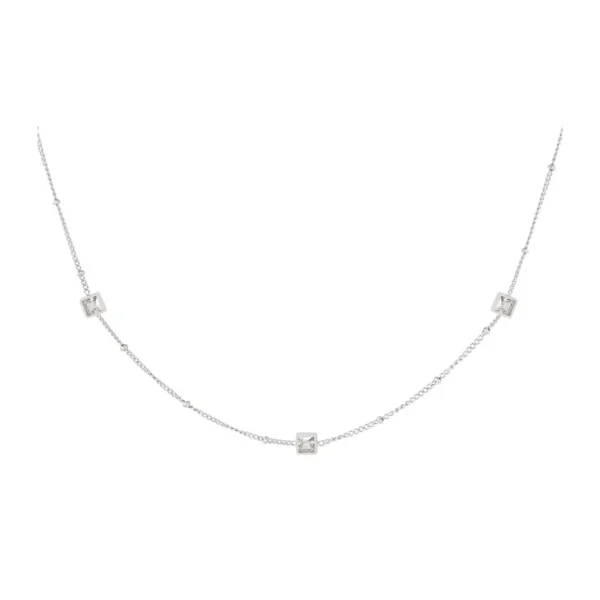 Ketting vierkante steentjes