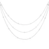 Ketting met een twist, Ketting, stainless steel, 39 + 5cm, zilver kleurig