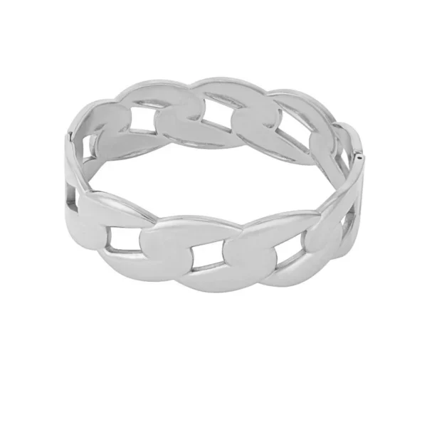 Bold link bangle