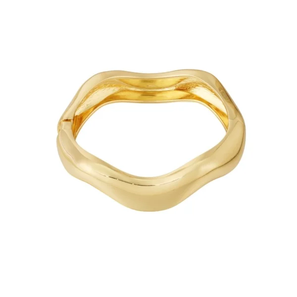 Gladde golvende armband